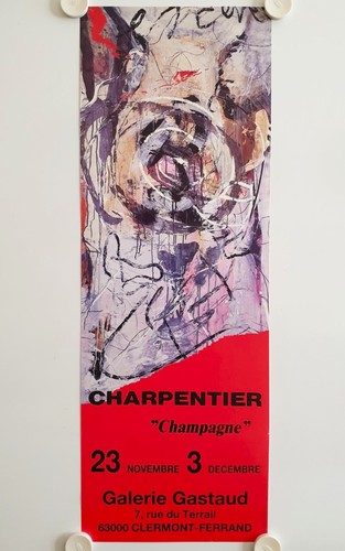 Affiche charpentier exposition - affiche,