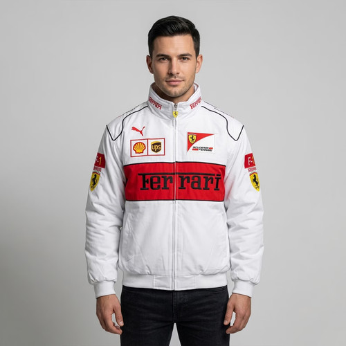 Veste ferrari style racing - veste, racing/f1