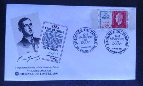 Enveloppe premier jour timbre - enveloppe,