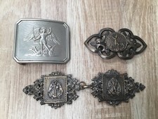 Lot de 3 boucles de ceinturon SAINT MICHEL ARCHANGE.