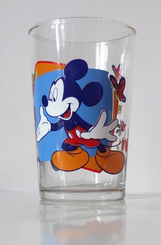 Verre moutarde disney mickey - verre,