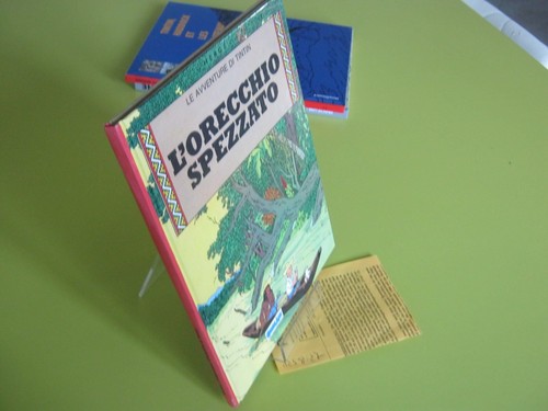 Tintin oreille cassee - tintin,