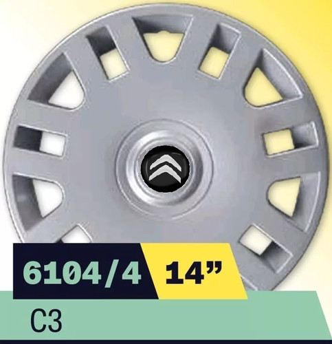 Lot enjoliveurs pour - lot, 14''