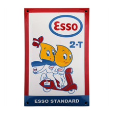 Plaque émaillée bombée 20 x