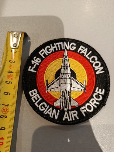 Patch f16 belgium 8x8cm - belgium,
