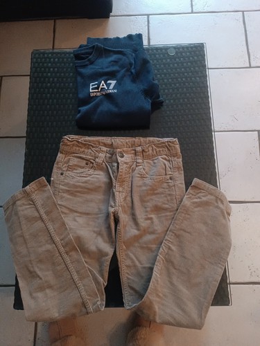Pantalon velours zara - pantalon,
