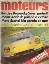 MOTEURS 83 1971 ESSAI DINO 246