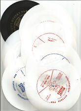 LOT DE 10 DISQUES SOUPLES PUBLICITAIRES PATES MILLIAT