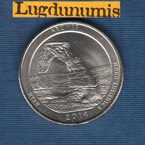 Etats unis quarter dollar - quarter, 2014