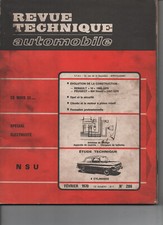 revue technique NSU 4 cylindres 1000 typ 110 1200 et dérivés RTA 1970