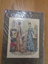 Grande gravure couleur de la