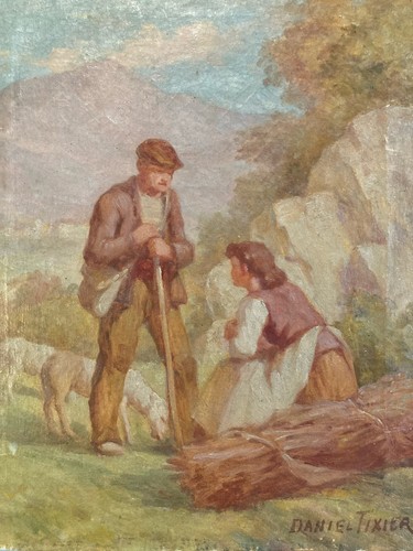 Peinture huile sur toile - peinture,