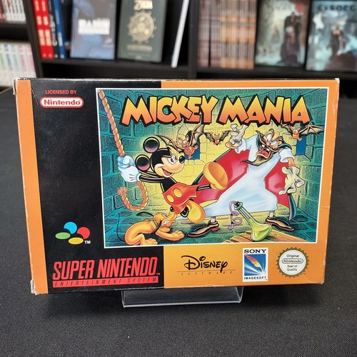 Mickey mania snes super - snes,