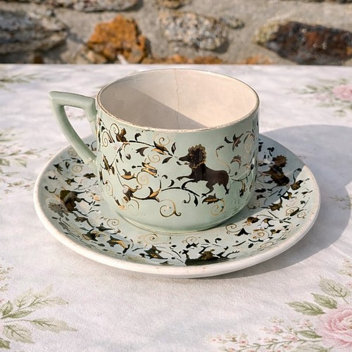 Grosse tasse déjeuner et - à,