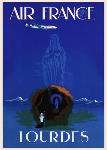 Lourdes rfwt poster - poster, 50x70cm