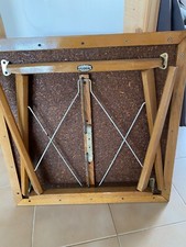 table basse camping pliante vintage année 50 