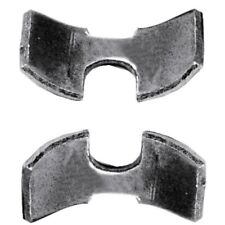 2x étrier ouvert vis assemblage meuble ancien demi lune rond 30mm lit bois table