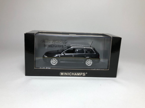 Minichamps audi rs4 noir - audi,
