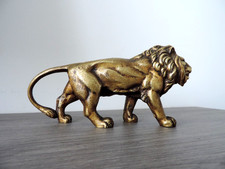 MAGNIFIQUE LION EN BRONZE