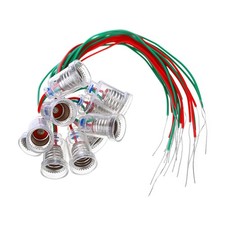 12 Pcs E10 Lampes Base Douille