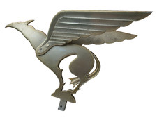 Griffon Ailé Grande Mascotte Auto ou Moto 25X16Cm Alu 1930-1940 Automobilia