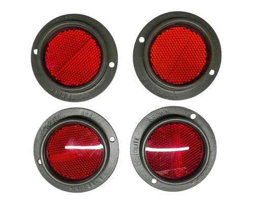 Rouge réflecteur fin - 4x,