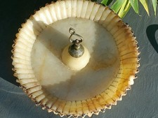 Lampe à huile en Albâtre