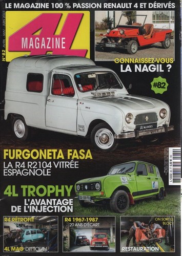 Magazine renault 4 - 82,