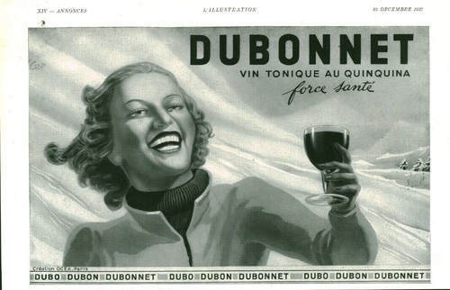 Publicité ancienne dubonnet - publicité,
