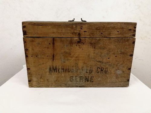 Caisse bois militaire wwi - caisse,