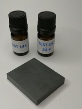 Kit 2 test réactif or 14 K et