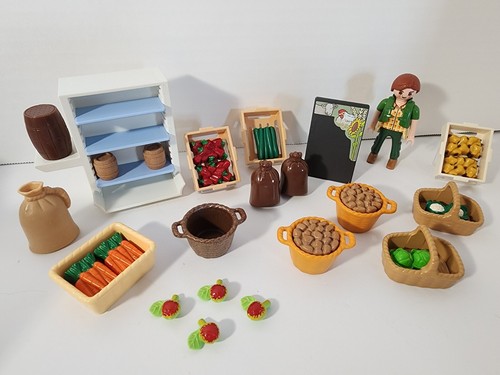 Playmobil farmers market - farmers,