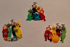 Teletubbies présente 1996 Ragdoll vintage stickers Laa-laa Dipsy Tinky Winky 2
