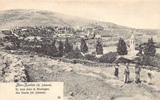Israel - EIN KAREM - Bird's eye view - Publ. Fr. Vester & Co. 56