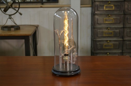 Lampe globe mariée - lampe,