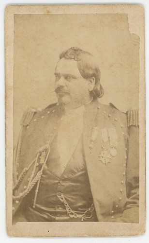 Cdv circa 1865 colonel routh - 1865.,