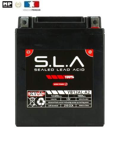 Batterie gel activé - activé, yb12al-a2