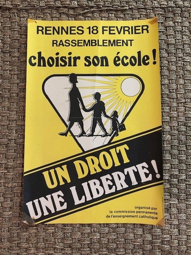 Affiche politique manifs - politique,