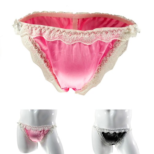 Culotte slip dentelle - , satin