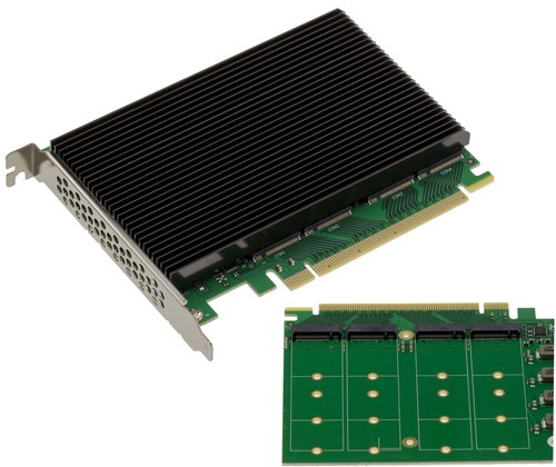 Carte pcie gen x16 - pour, 4