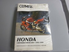 NOS Manuel d'entretien réparation Honda Clymer 1993-1999 CBR900RR M434-2
