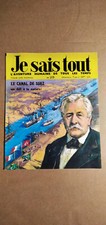 JE SAIS TOUT n°25 , ( Le canal de Suez , un défi a la nature! ) , 30/09/1969 