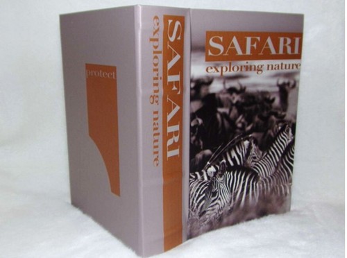 Boite faux livre - bois, style