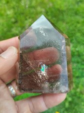 Quartz Fumé En Pointe Pierre