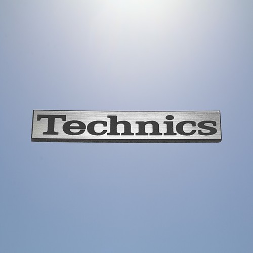 Technics 52x9mm badge emblème - 52x9mm,