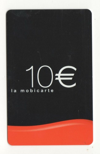 Recharge mobicarte 10 - recharge, €