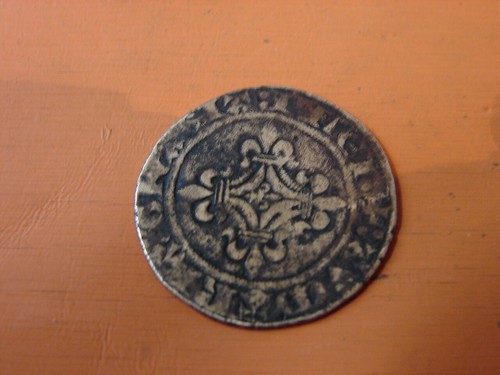 Jeton medieval croix - jeton,