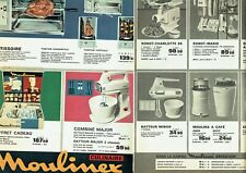 Publicité Advertising 119 1965   Moulinex robot Marie coffret cadeaux  ( 2 pages