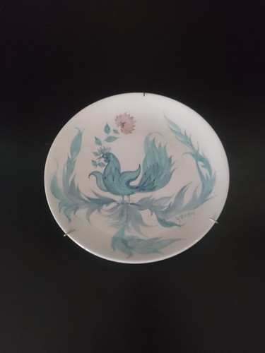 Assiette coq youen quimper - au,