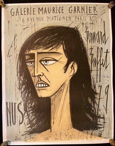 Affiche bernard buffet 1979 - bernard,